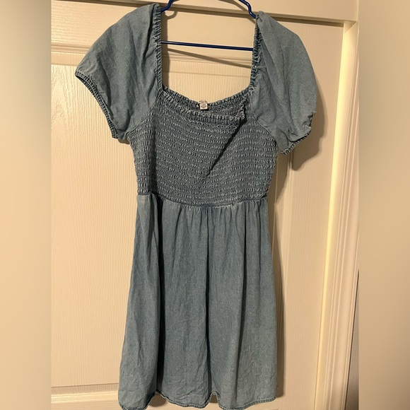 American Eagle Outfitters Blue Casual Kids Dress - Picture 2 of 5